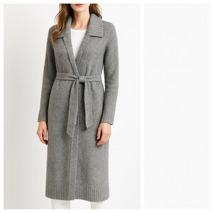 Express Grey long Cardigan